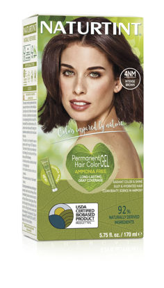 Picture of Naturtint Permanent Hair Color 4NM Intense Brown (Pack of 1), Ammonia Free, Vegan, Cruelty Free, up to 100% Gray Coverage, Long Lasting Results