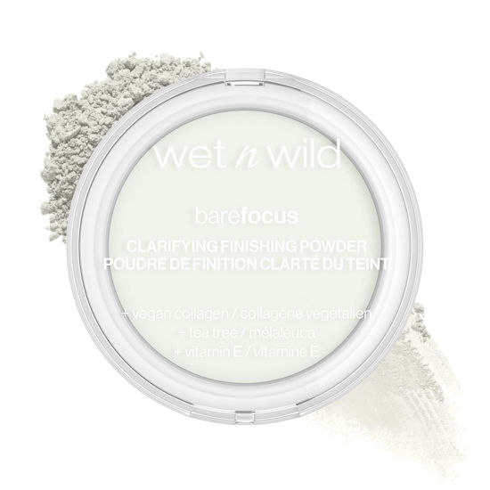 Picture of Wet n Wild Bare Focus Clarifying Finishing Powder | Matte | Pressed Setting Powder Translucent