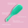 Picture of Tangle Teezer The Mini Ultimate Detangling Brush, Dry and Wet Hair Brush Detangler for Traveling and Small Hands, Green Lizard