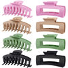 Picture of TOCESS 8 Pack Big Hair Claw Clips for Women Large Claw Clip for Thin Thick Curly Hair 90's Strong Hold 4.33 Inch Nonslip Matte Jumbo Hair Clips (8 Pcs)