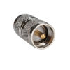 Picture of DHT Electronics RF coaxial coax adapter UHF male to male PL-259 connector Pack of 2
