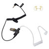 Picture of 3.5mm 1 pin Listen Only Surveillance Covert Acoustic Air Tube Earpiece Police Radio Headset + Medium Replacement Earmolds for Motorola Radio Speaker Mics