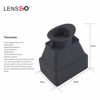 Picture of LENSGO Camera Viewfinder, Professional 3.2'' LCD Magnifier Viewfinder 3.2X Camera Screen Sunshade Hood for Canon Sony Nikon Olympus Panasonic and More DSLR/SLR Camera