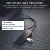 Picture of USB 3.0 Hub, VIENON 4-Port USB Hub USB Splitter USB Expander for Laptop, Xbox, Flash Drive, HDD, Console, Printer, Camera,Keyborad, Mouse