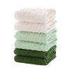 Picture of MUKIN Baby Washcloths - Soft Face Cloths for Newborn, Absorbent Bath Face Towels, Baby Wipes, Burp Cloths or Face Towels, Baby Registry as Shower. Pack of 6-12x12 inches (Green)