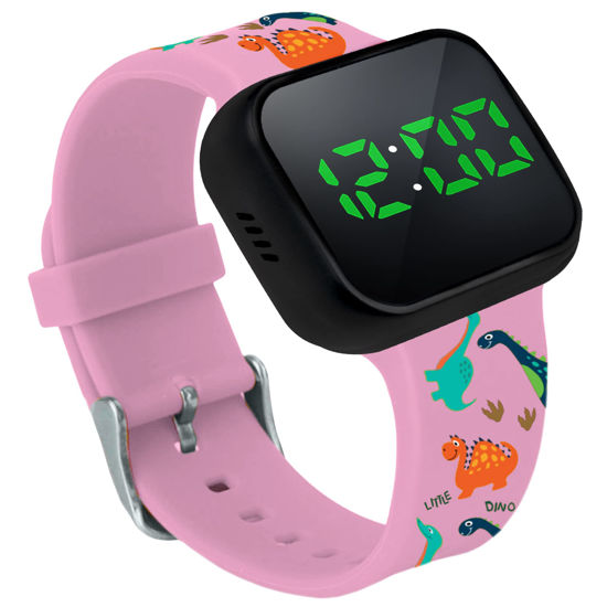 Rechargeable sales digital watch