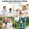 Picture of snawowo Mini Portable Baby stroller Fan, Battery Operated Personal Small Handheld Fan, 360° Rotate Flexible Tripod Rechargeable Clip On Fan for Car Seat Crib Bike Treadmill Travel Camping Black