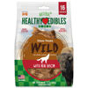 Picture of Nylabone Healthy Edibles WILD Natural Long-Lasting Dog Treats - Dog Bone Treats - Bison Flavor, Small (16 Count)