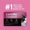 Picture of CAPSTAR (nitenpyram) Oral Flea Treatment for Cats, Fast Acting Tablets Start Killing Fleas in 30 Minutes, Cats 2-25 lbs, 6 Doses