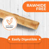 Picture of Canine Naturals Chicken Recipe Chew - Rawhide Free Dog Treats - Made From USA Raised Chicken - All-Natural and Easily Digestible - 40 Pack of 5 Inch Stick Chews