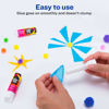 Picture of AVERY Glue Stick White, 0.26 oz., Washable, Nontoxic, Permanent Glue, 6 Glue Stics (98095)