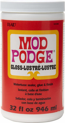Picture of Mod Podge CS11203 Waterbase Sealer, Glue and Finish, 32 Oz, Gloss