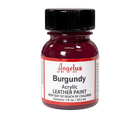 Picture of Angelus Acrylic Leather Paint Burgundy 1oz