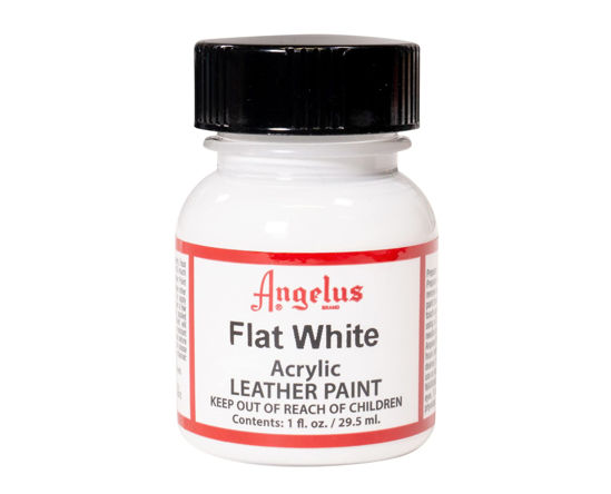 Picture of Angelus Flat White Acrylic Leather Paint 1oz