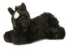 Picture of Aurora® Adorable Mini Flopsie™ Beau™ Stuffed Animal - Playful Ease - Timeless Companions - Black 8 Inches