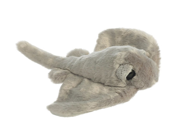 Picture of Aurora® Adorable Mini Flopsie™ Sting Ray Stuffed Animal - Playful Ease - Timeless Companions - Gray 8 Inches