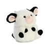 Picture of Aurora® Round Rolly Pet™ Daisy Cow™ Stuffed Animal - Adorable Companions - On-The-Go Fun - White 5 Inches