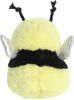 Picture of Aurora® Round Rolly Pet™ Bee Happy™ Stuffed Animal - Adorable Companions - On-The-Go Fun - Yellow 5 Inches