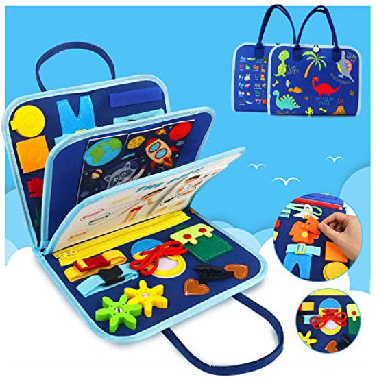 ALKISS Busy Board Montessori Toy for 1 2 3 4 Year Old Busy Board for  Toddlers Montessori Toys Busy Book for 1 Year Old - Airplane Travel  Essentials for 1-4 Year Old Boys Educational Games - Yahoo Shopping