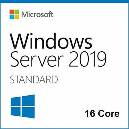 GetUSCart- Windows Server 2019 Standard OEM English DVD 64 Bit | 16 ...