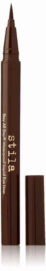 Picture of Stila Stay All Day Waterproof Liquid Eye Liner, Dark Brown, 1 Count (Pack of 1)