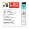 Picture of L'Oreal Paris Magic Root Rescue 10 Minute Root Hair Coloring Kit, Permanent Hair Color with Quick Precision Applicator, 100 percent Gray Coverage, 4 Dark Brown, 1 kit (Packaging May Vary)