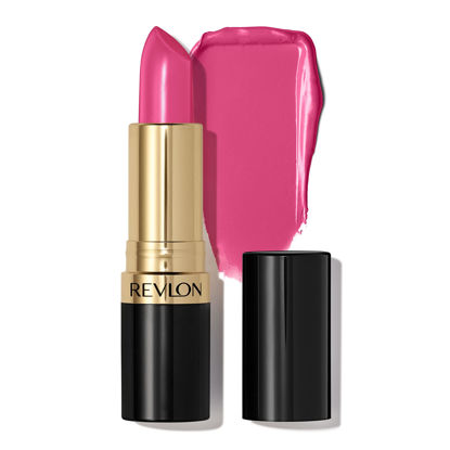 Picture of Revlon Super Lustrous Lipstick, High Impact Lipcolor with Moisturizing Creamy Formula, Infused with Vitamin E and Avocado Oil in Pinks, Pink Promise (778) 0.15 oz