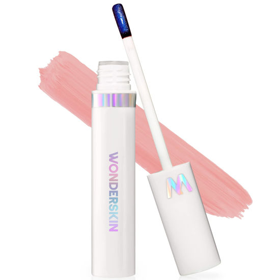 Picture of Wonderskin Wonder Blading Lip Stain Masque, Waterproof Nude Lip Stain, Long Lasting Lip Makeup, Transfer Proof Lip TInt, Pink Lip Makeup (XOXO Masque)