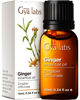 Picture of Gya Labs Ginger Oil for Comfort - Natural Ginger Essential Oil for Massage Oil - Ginger Oil for Hair, Skin & Diffuser (0.34 fl oz)