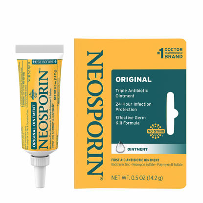 Picture of Neosporin Original Antibiotic Ointment, 24-Hour Infection Prevention for Minor Wound, 5 oz