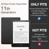 Picture of CoBak Kindle Paperwhite Case - All New PU Leather Smart Cover with Auto Sleep Wake Feature for Kindle Paperwhite 11th Generation 6.8" and Signature Edition 2021 Released, Black