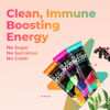 Picture of Pureboost Immune Clean Energy Drink Mix: Immunity Supplement with Elderberry, 1200 mg Vitamin C, Vitamins A + D, Zinc, 28 Vitamins, Minerals and Supernutrients (Combo, 30 Count)