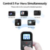 Picture of Smart Wireless Remote Control for GoPro - Camera Controller for GoPro Hero 11 Hero 10 Hero 9 Hero 8 MAX LED Display Magnet Charger Port Wrist Strap for Go Pro Accessories