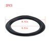 Picture of Dnyta Speaker Foam Surround Rings Round Rubber Edge Speaker Repair Parts, Fit for 6.5" Speakers