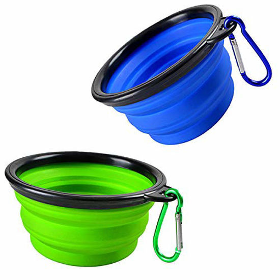 Portable dog water outlet bowl