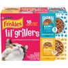 Picture of Purina Friskies Gravy Wet Cat Food Complement Variety Pack, Lil' Grillers Seared Cuts With Chicken & Tuna