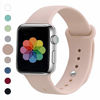 Picture of UPOLS Compatible with Apple Watch Band 38mm 42mm, Pink Sand, Size 42mm(44mm) S/M