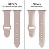 Picture of UPOLS Compatible with Apple Watch Band 38mm 42mm, Pink Sand, Size 42mm(44mm) S/M