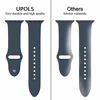 Picture of UPOLS Compatible with Apple Watch Band 38mm 42mm 40mm 44mm Sport Band, Silicone Sport Strap Replacement Bands Compatible for iWatch Series 4/3/2/1 S/M M/L