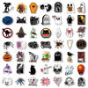 Picture of 100 Pcs Halloween Stickers,Cute Aesthetic Vinyl Waterproof Halloween Day Stickers for Laptop,Water Bottle, Envelopes, Crafts Scrapbooking,Halloween Day Decorations,Stickers for Kids Aldult