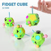 Picture of Fidget Dodecagon -12-Side Fidget Cube Relieves Stress and Anxiety Anti Depression Cube for Children and Adults with Autism(B1 Green)