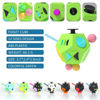 Picture of Fidget Dodecagon -12-Side Fidget Cube Relieves Stress and Anxiety Anti Depression Cube for Children and Adults with Autism(B1 Green)