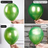 Picture of PartyWoo Metallic Green Balloons, 50 pcs 12 Inch Metallic Apple Green Balloons, Green Metallic Balloons, Metallic Balloons for Wedding Decorations, Birthday Decorations, Party Decorations