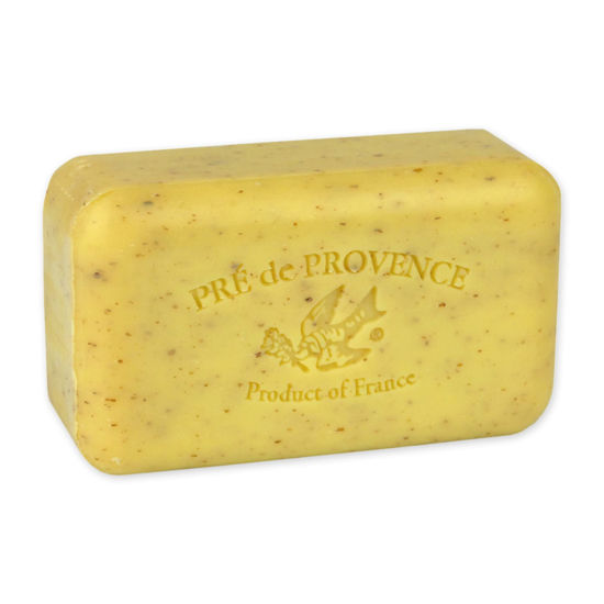 Picture of Pre de Provence Artisanal Soap Bar, Natural French Skincare, Enriched with Organic Shea Butter, Quad Milled for Rich, Smooth & Moisturizing Lather, Lemongrass, 5.3 Ounce