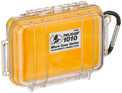 Picture of Pelican 1010 Micro Case (Yellow/Clear)