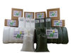 Picture of UpNorth Sandbags - Box of 100 - Empty Woven Polypropylene Sand Bags w/Ties, w/UV Protection; size: 14" x 26", color: Military Green