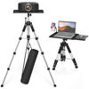 Picture of Wphold Projector Stand,2023 The Latest Projector Stand Tripod Adjustable from 17.6" to 51.4", Sturdy Laptop Tripod Stand, Projector Tripod Stand for Presentations, Home Cinema, Studio and Stage Use