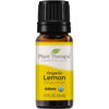 Picture of Plant Therapy Organic Lemon Essential Oil 100% Pure, USDA Certified Organic, Undiluted, Natural Aromatherapy, Therapeutic Grade 10 mL (1/3 oz)