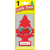 Picture of LITTLE TREES Car Air Freshener | Hanging Paper Tree for Home or Car | Strawberry | 6 Pack