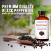 Picture of MAJESTIC PURE Black Pepper Essential Oil, Therapeutic Grade, Pure and Natural, for Aromatherapy, Massage, Topical & Household Uses, 1 fl oz